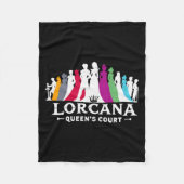 Couverture Polaire Lorcana Queen's Court (Devant)