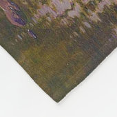 Couverture Polaire L'orignal majestueux dans un paysage d'automne sué (Coin)