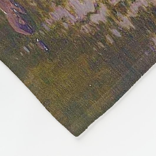 Couverture Polaire L'orignal majestueux dans un paysage d'automne sué (Coin)