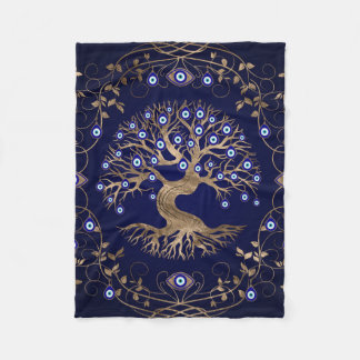 Couverture Polaire L'ornement des yeux de l'arbre de vie