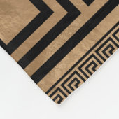 Couverture Polaire L'ornement principal grec - méandre grec - (Coin)