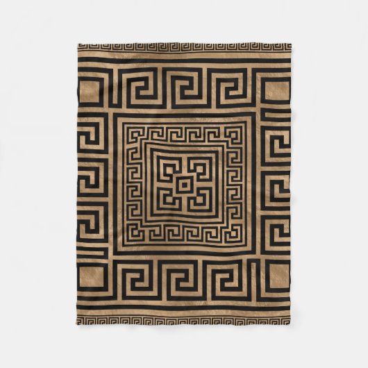 Couverture Polaire L'ornement principal grec - méandre grec - (Devant)