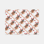 Couverture Polaire l'orthographe alternative de l'AMOUR est CAVOODLE (Devant (Horizontal))