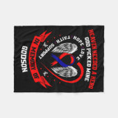 Couverture Polaire Loss In Memory Of Godson Chd Awareness Month Graph (Devant (Horizontal))