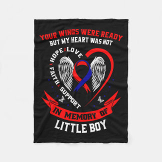 Couverture Polaire Loss Of Little Boy Chd Awareness Month Heart Disea