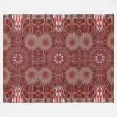 Couverture Polaire Lotus blanc 19 (Devant (Horizontal))