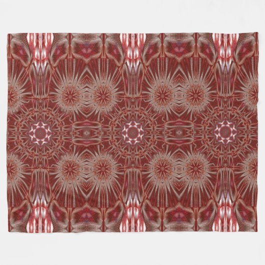 Couverture Polaire Lotus blanc 19 (Devant (Horizontal))