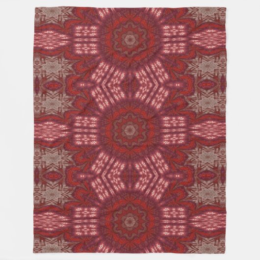 Couverture Polaire Lotus blanc 5 (Devant)