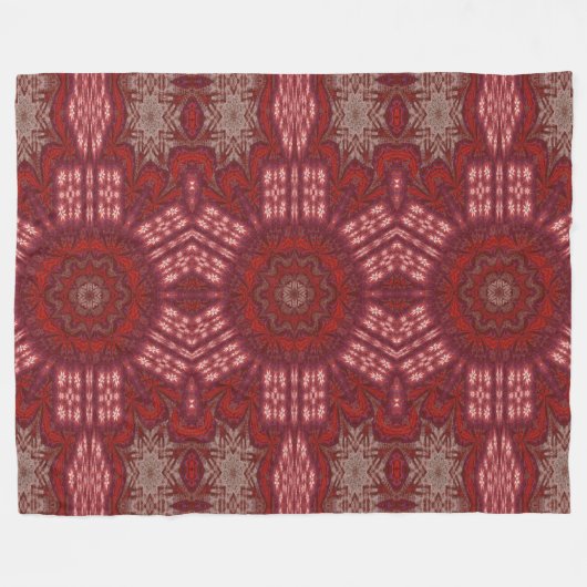 Couverture Polaire Lotus blanc 5 (Devant (Horizontal))