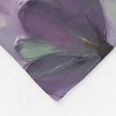 Couverture Polaire Lotus – Oil Painting (Coin)