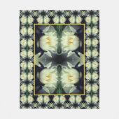 Couverture Polaire Lotus Water Lily Flower Abstrait (Devant)