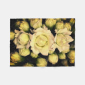 Couverture Polaire Lotusdröm- Elegant blomdesign (Devant (Horizontal))