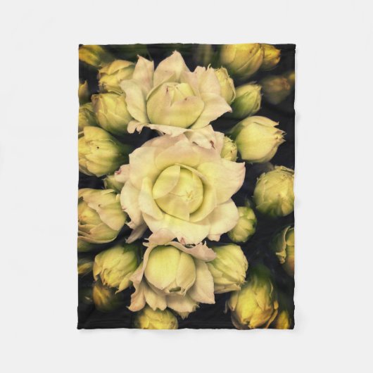 Couverture Polaire Lotusdröm- Elegant blomdesign (Devant)