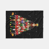 Couverture Polaire Loudest Nutcracker Group Matching Family Holiday F (Devant (Horizontal))