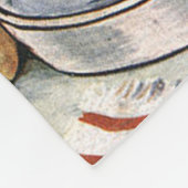 Couverture Polaire Louis Wain - Chat Habillé Comme Infirmière (Coin)