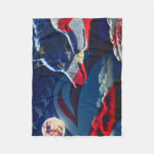 Couverture Polaire Loup (Devant)