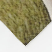 Couverture Polaire Loup coloré debout (Coin)