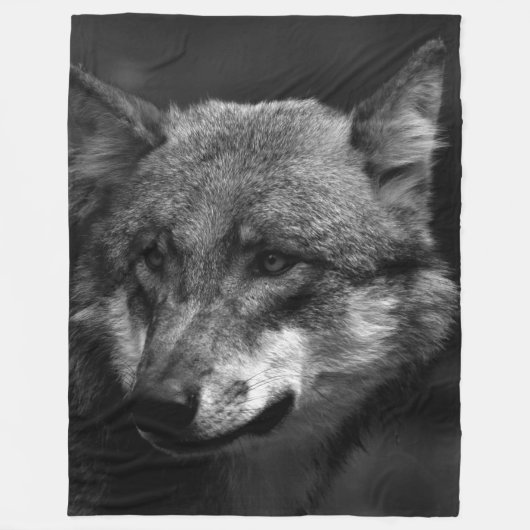Couverture Polaire Loup de B&W (Devant)