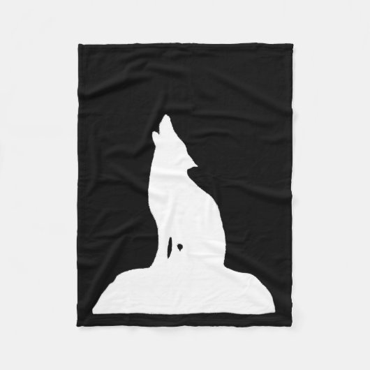 COUVERTURE POLAIRE LOUP DE NUIT (Devant)