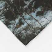 Couverture Polaire Loup en hiver (Coin)