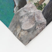 Couverture Polaire Loup et Lune (Coin)