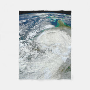Couverture Polaire L'Ouragan Sandy Le Long De La Côte Est Des États-U