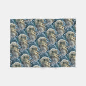 Couverture Polaire Loutre de sommeil (Devant (Horizontal))