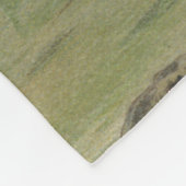 Couverture Polaire Louvain de poisson reptile personnalisé (Coin)