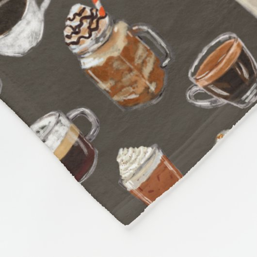 Couverture Polaire Louveur de café Monogram (Coin)