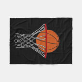 Couverture Polaire Love Basketball 4 (Devant (Horizontal))