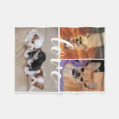 Couverture Polaire Love Chihuahua Photo Fleece Blanket (Devant (Horizontal))