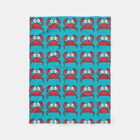 Couverture Polaire Love Crab (Devant)