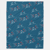 Couverture Polaire LOVE ECHO - Comic Birds Tweetlercools 2 (Devant)