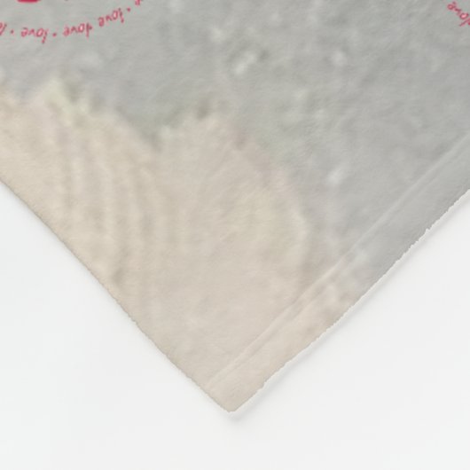 Couverture Polaire Love Fleece Blanket (Coin)