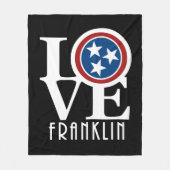 Couverture Polaire LOVE Franklin Tennessee (Devant)