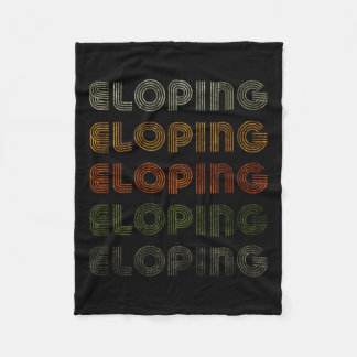 Couverture Polaire Love Heart Eloping Tee Grunge Style Vintage Noir