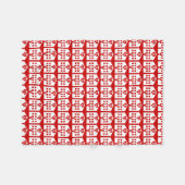 Couverture Polaire Love Hotel Japanese Emoji (Devant (Horizontal))