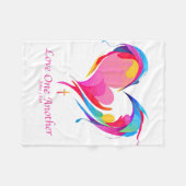Couverture Polaire Love One Another Bible Verse John 1334 (Devant (Horizontal))