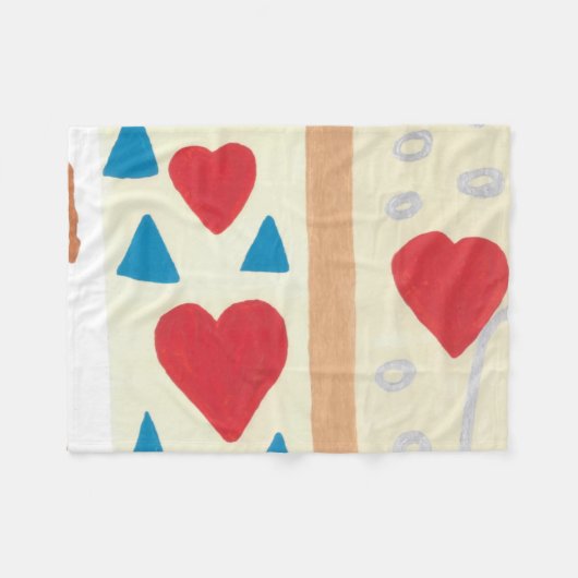 Couverture Polaire Love Path Fleece Blanket (Devant (Horizontal))