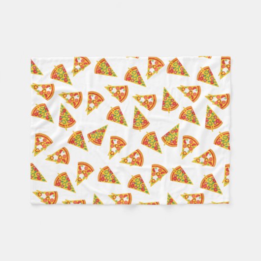Couverture Polaire Love Pizza (Devant (Horizontal))