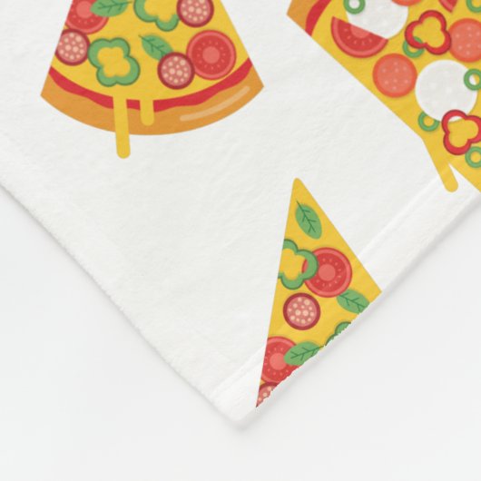 Couverture Polaire Love Pizza (Coin)
