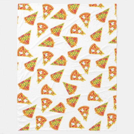Couverture Polaire Love Pizza (Devant)