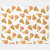Couverture Polaire Love Pizza (Devant (Horizontal))