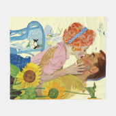 Couverture Polaire Love-Struck 2 (Devant (Horizontal))