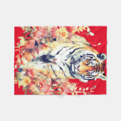 Couverture Polaire Love Tigers Ne regarde pas plus loin (Devant (Horizontal))