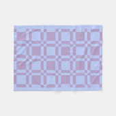 Couverture Polaire Love violet BÉBÉ Couette Douche Partie Toison Blan (Devant (Horizontal))