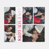 Couverture Polaire Love You Love 5 Photo (Devant (Horizontal))
