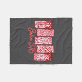 Couverture Polaire Loved John 3 16 Christian Loves Valentine's Day Go (Devant (Horizontal))