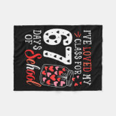 Couverture Polaire Loved My Cl For 67 Days Of School Valentines Day T (Devant (Horizontal))