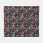 Couverture Polaire Lovely Bee Series Design 9 (Devant (Horizontal))